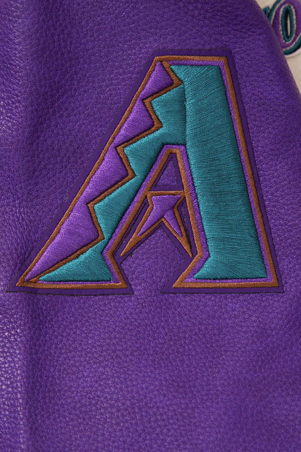 MLB ARIZONA DIAMONDBACKS RETRO CLASSIC MEN'S RIP WOOL VARSITY JACKET