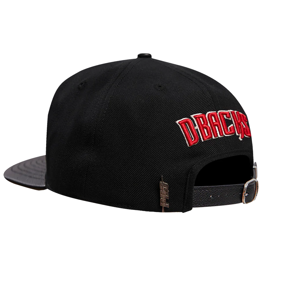 MLB ARIZONA DIAMONDBACKS SCRIPT TAIL WOOL STRAPBACK