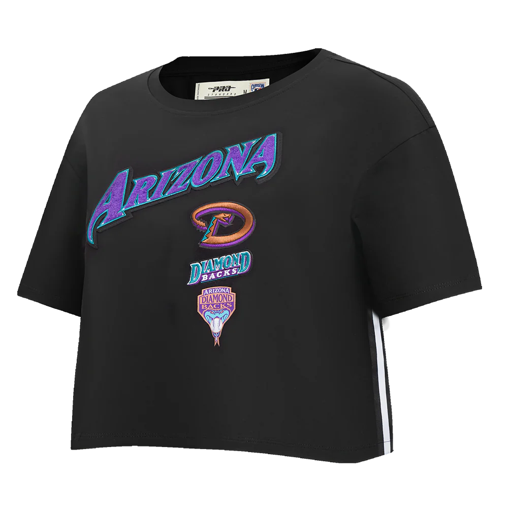 MLB ARIZONA DIAMONDBACKS RETRO CLASSIC WOMEN'S BOXY TOP