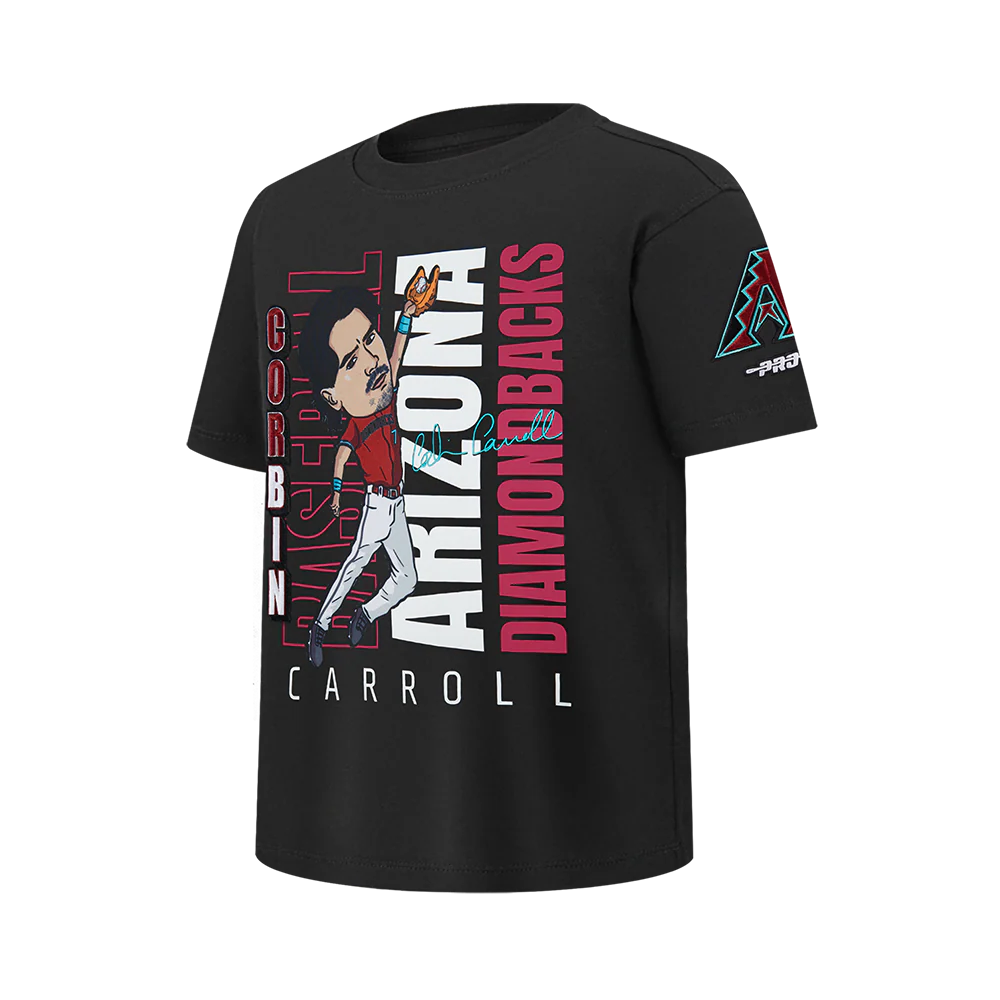 MLB ARIZONA DIAMONDBACKS CORBIN CARROLL #7 REMIX AVATAR BIG BOYS SHORT SLEEVE TOP