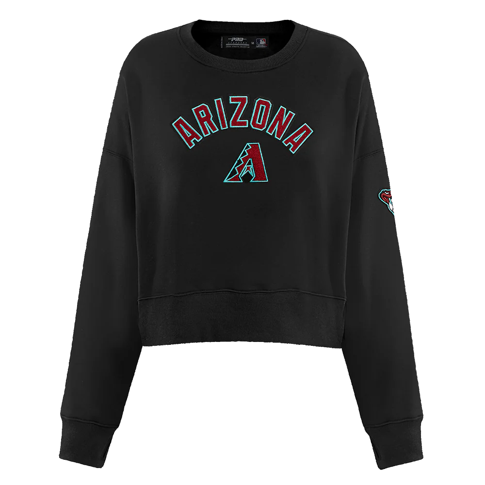 MLB ARIZONA DIAMONDBACKS CLASSIC WOMEN'S FLEECE CREWNECK