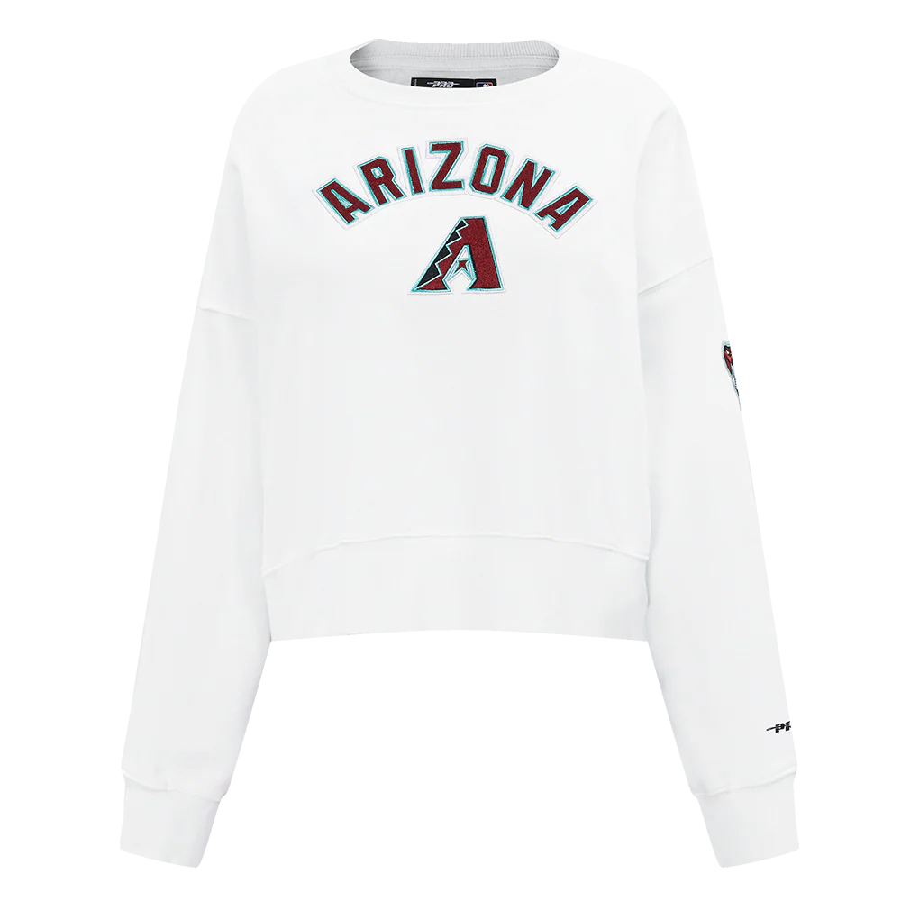 MLB ARIZONA DIAMONDBACKS CLASSIC WOMEN'S FLEECE CREWNECK