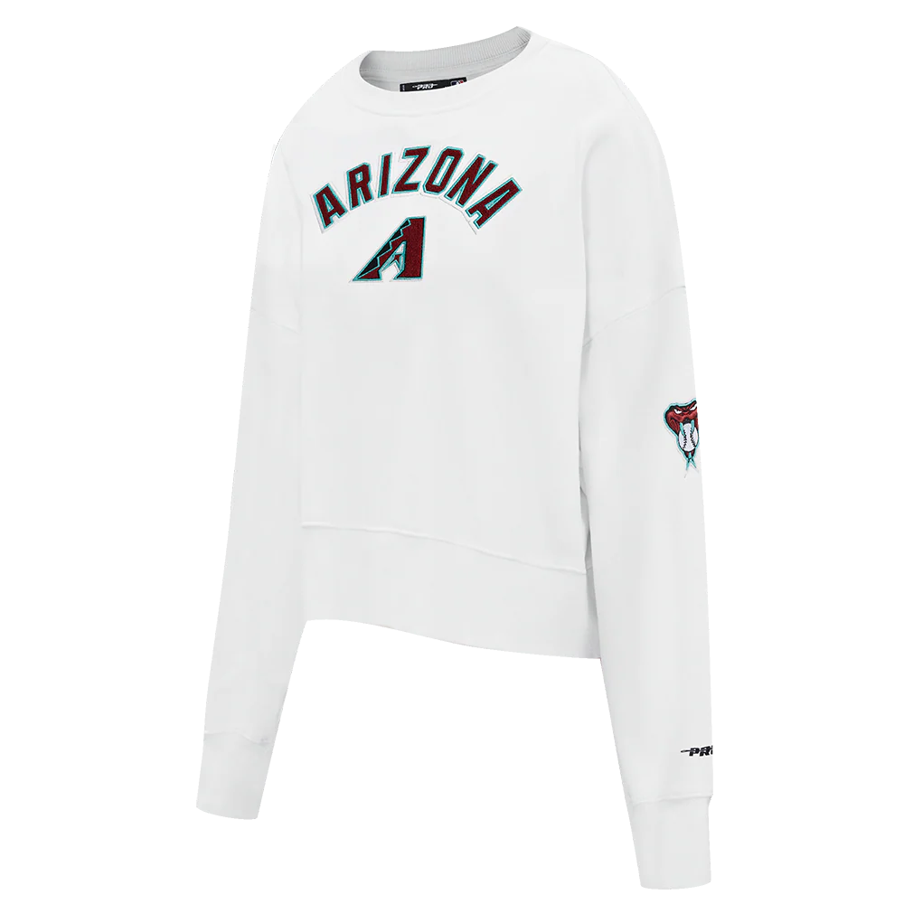 MLB ARIZONA DIAMONDBACKS CLASSIC WOMEN'S FLEECE CREWNECK