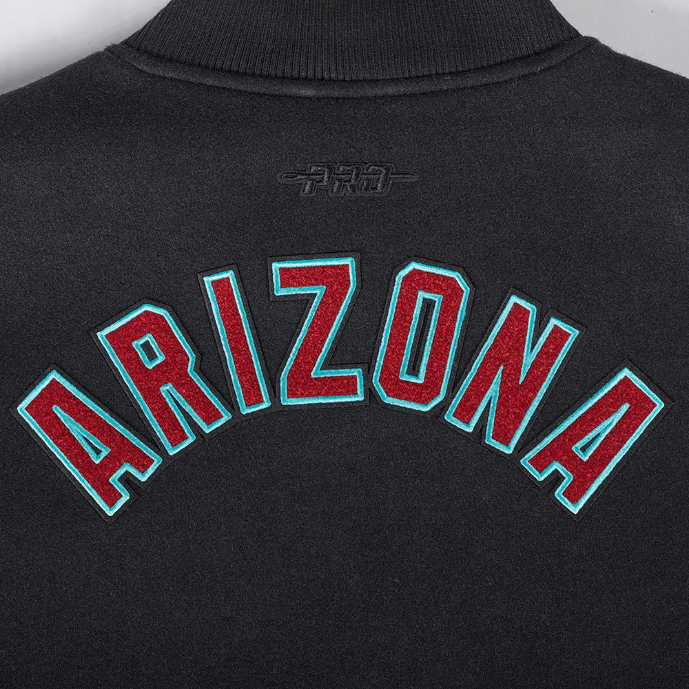 MLB ARIZONA DIAMONDBACKS CLASSIC WOMEN'S WOOL VARSITY JACKET