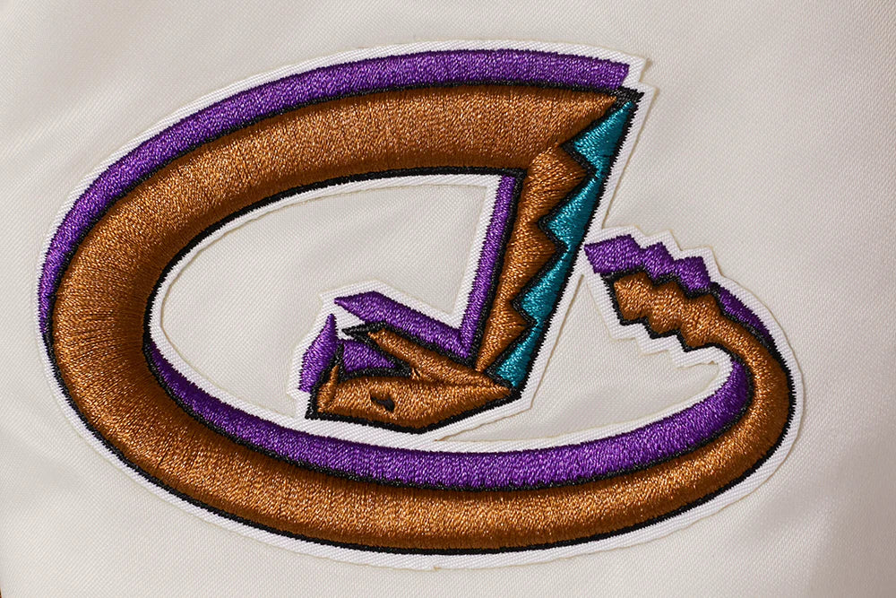 MLB ARIZONA DIAMONDBACKS RETRO CLASSIC WOMEN'S RIB SATIN JACKET
