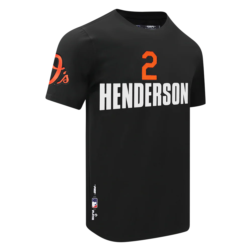 MLB BALTIMORE ORIOLES GUNNAR HENDERSON #2 CLASSIC MEN'S SINGLE JERSEY MEN'S TOP