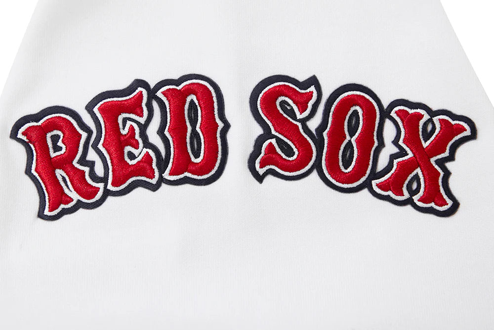 MLB BOSTON RED SOX CLASSIC CHENILLE MEN'S PULLOVER HOODIE