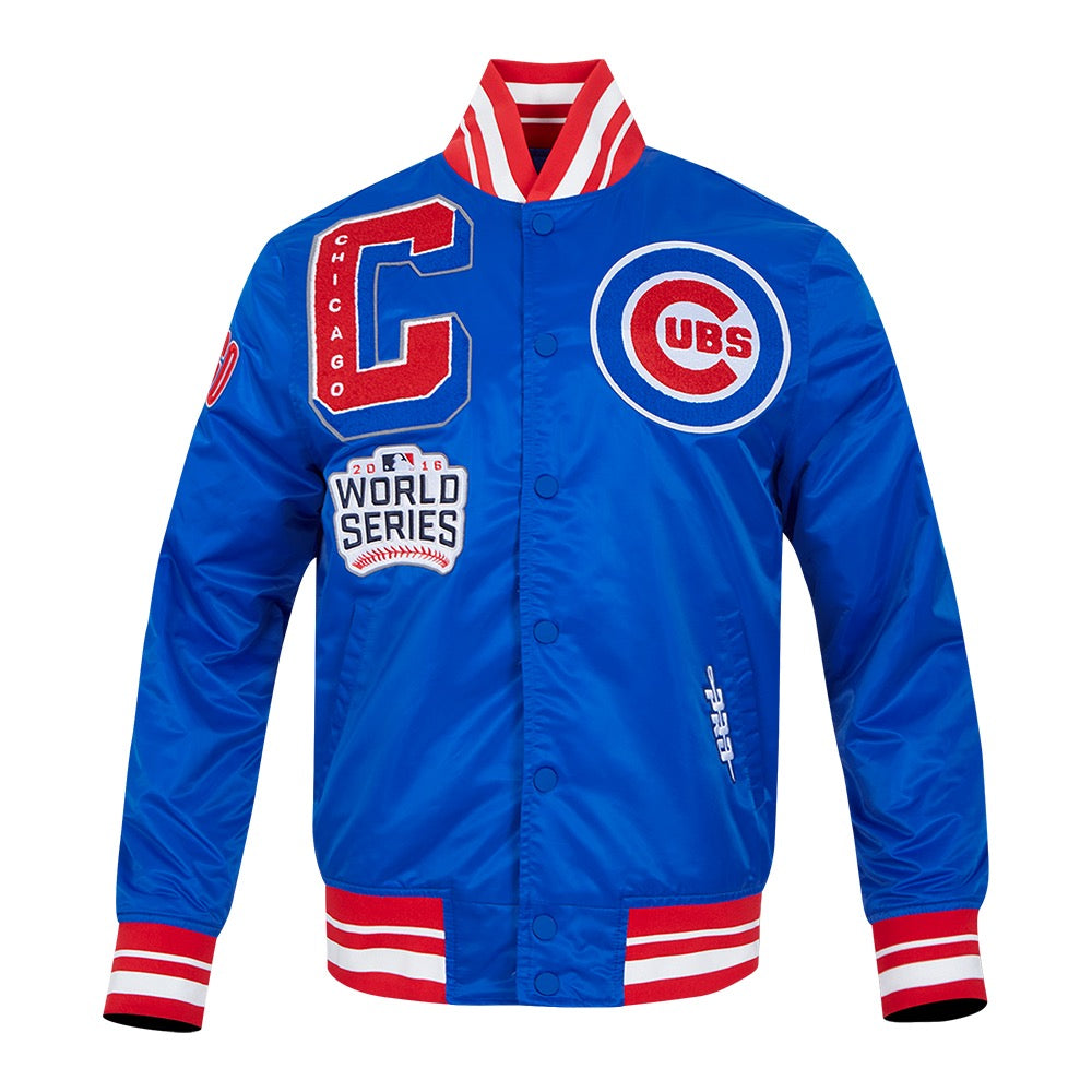 CHICAGO CUBS MASH-UP SATIN JACKET