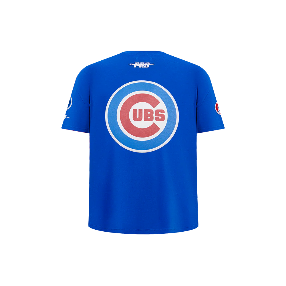 MLB CHICAGO CUBS DANSBY SWANSON #7 CLASSIC PLAYER NAME AND NUMBER LITTLE BOY'S TEE