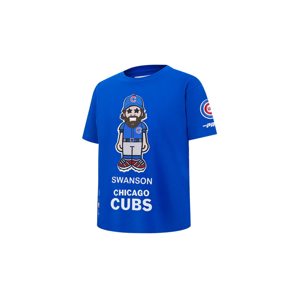MLB CHICAGO CUBS DANSBY SWANSON #7 AVATAR TODDLER BOYS SHORT SLEEVE TOP