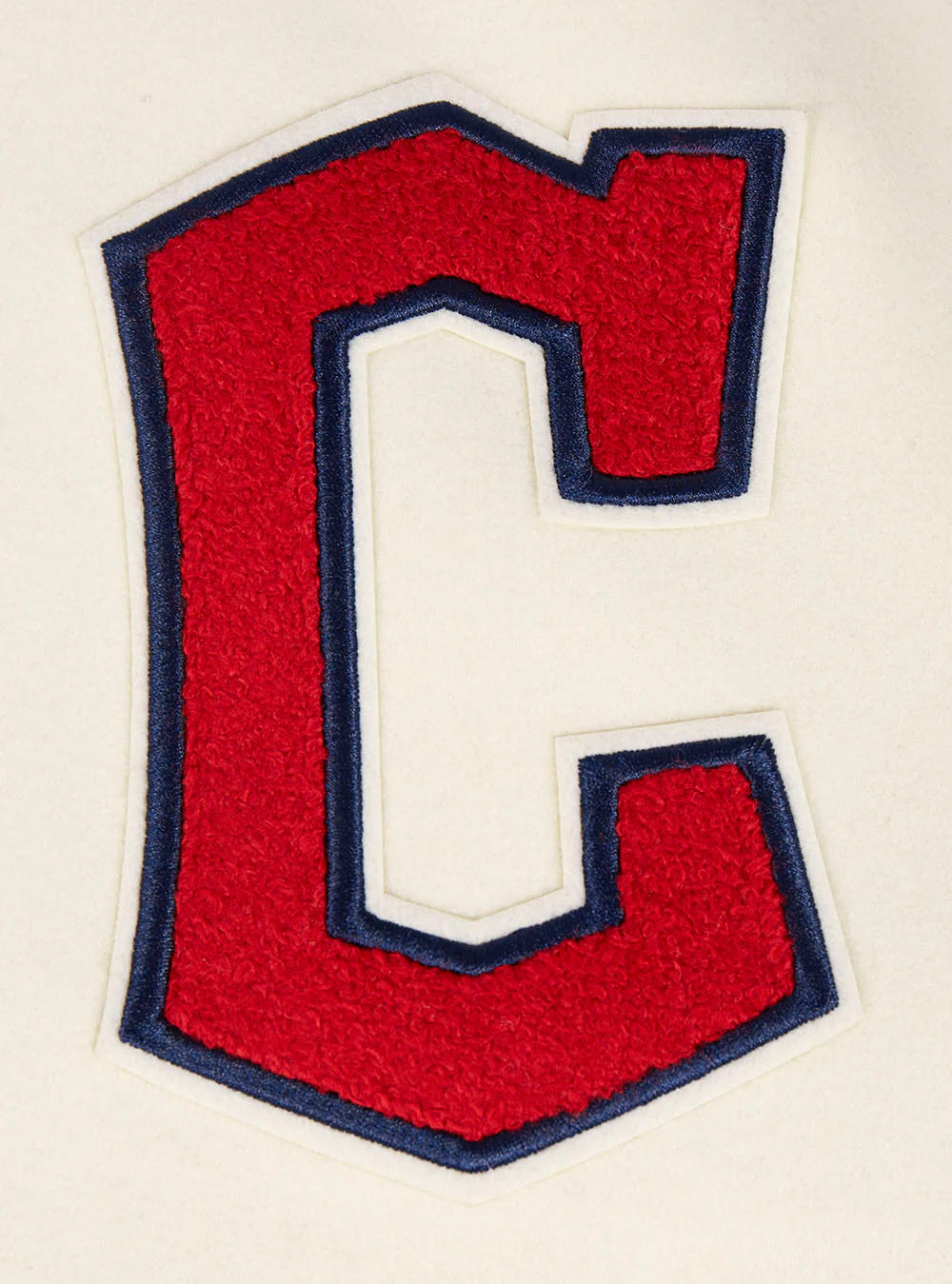 MLB CLEVELAND GUARDIANS RETRO CLASSIC MEN'S RIB WOOL VARSITY JACKET