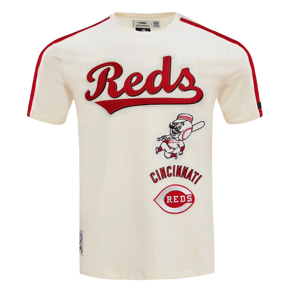 MLB CINCINNATI REDS RETRO CLASSIC MEN'S STRIPED TOP