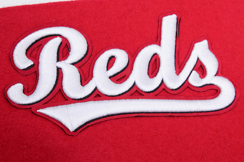 MLB CINCINNATI REDS RETRO CLASSIC MEN'S RIB WOOL VARSITY JACKET