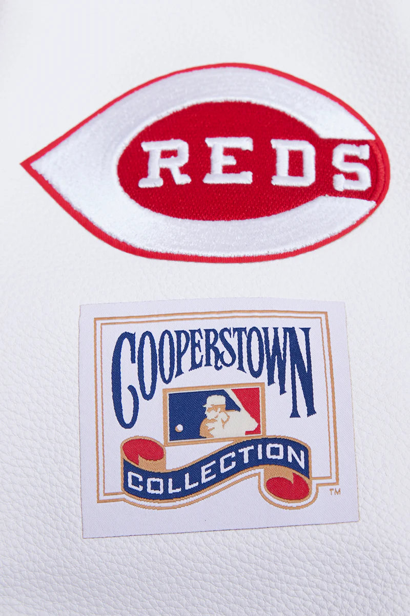 MLB CINCINNATI REDS RETRO CLASSIC MEN'S RIB WOOL VARSITY JACKET