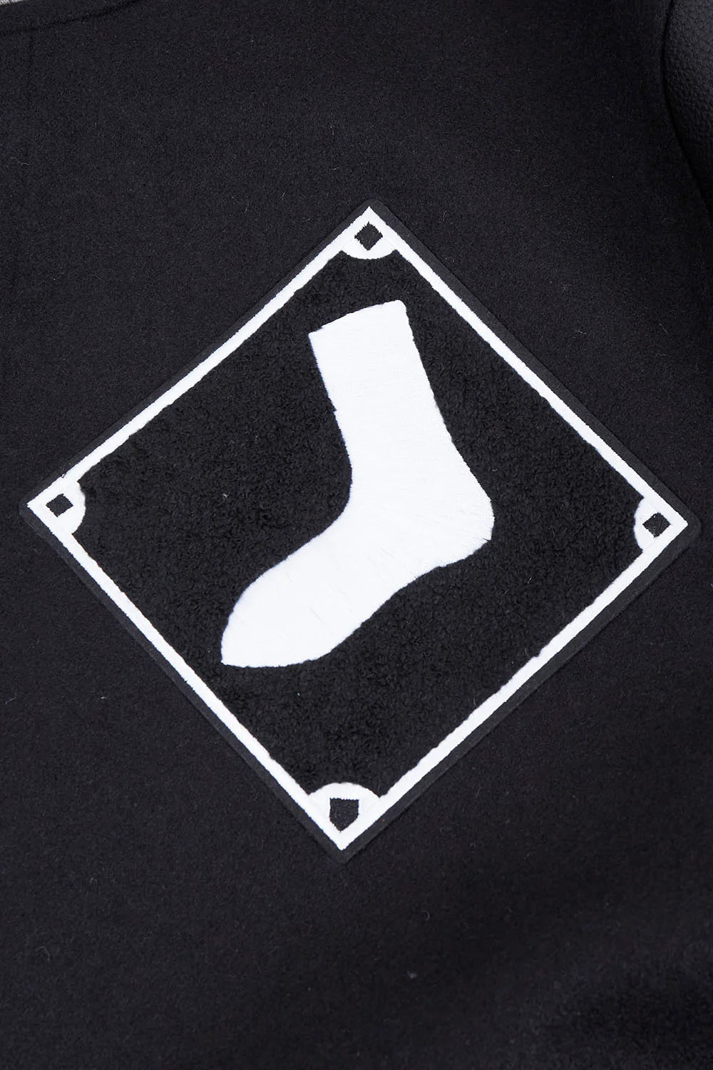 MLB CHICAGO WHITE SOX MASHUP MEN'S RIB WOOL VARSITY JACKET