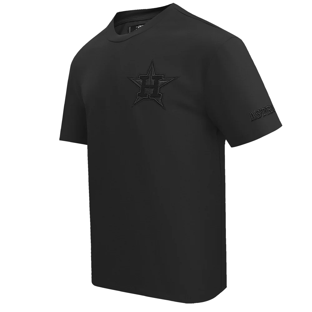 MLB HOUSTON ASTROS NEUTRAL COTTON JERSEY DROP SHOULDER TOP