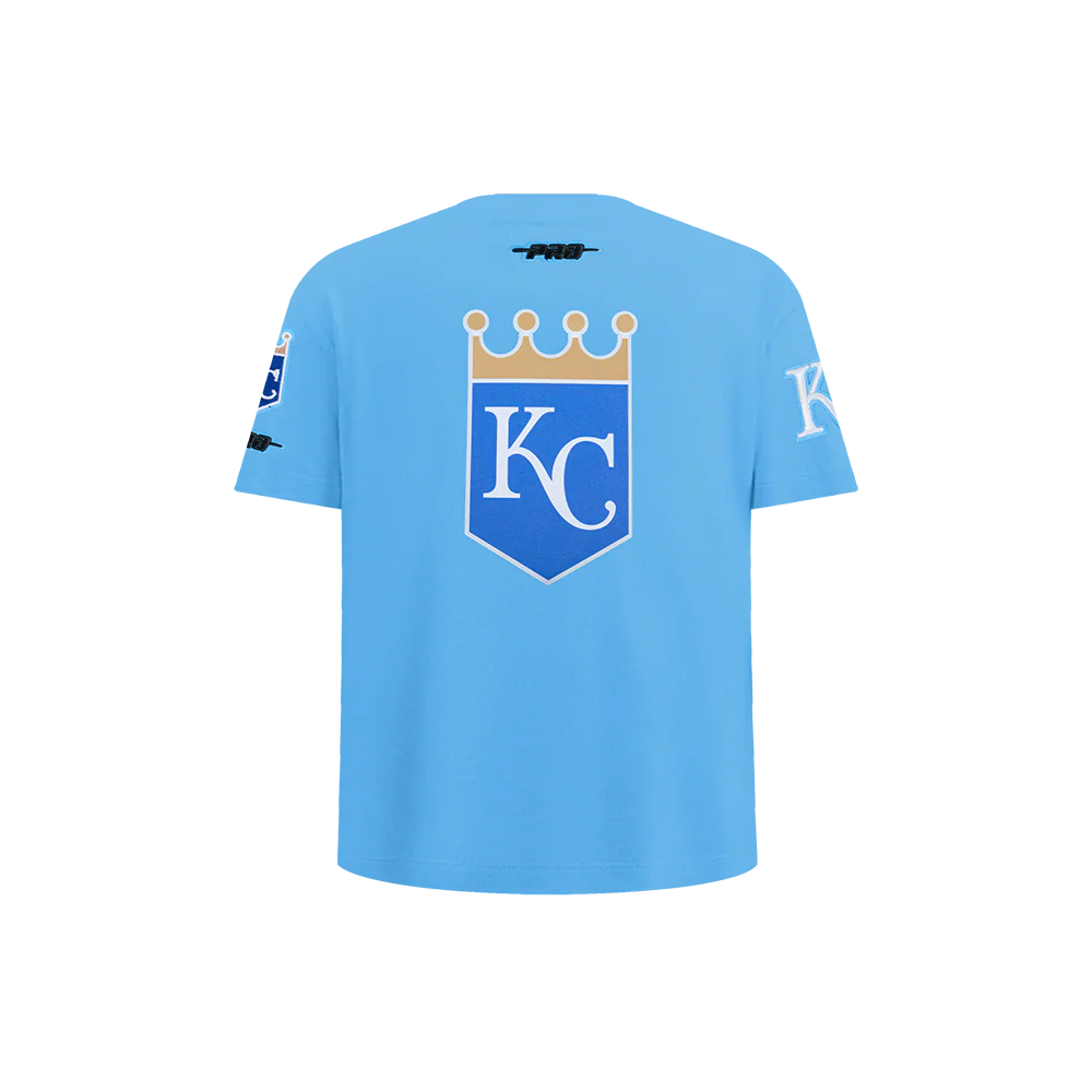 MLB KANSAS CITY ROYALS BOBBY WITT JR. #7 CLASSIC PLAYER NAME AND NUMBER TODDLER BOY SHORT SLEEVE TOP