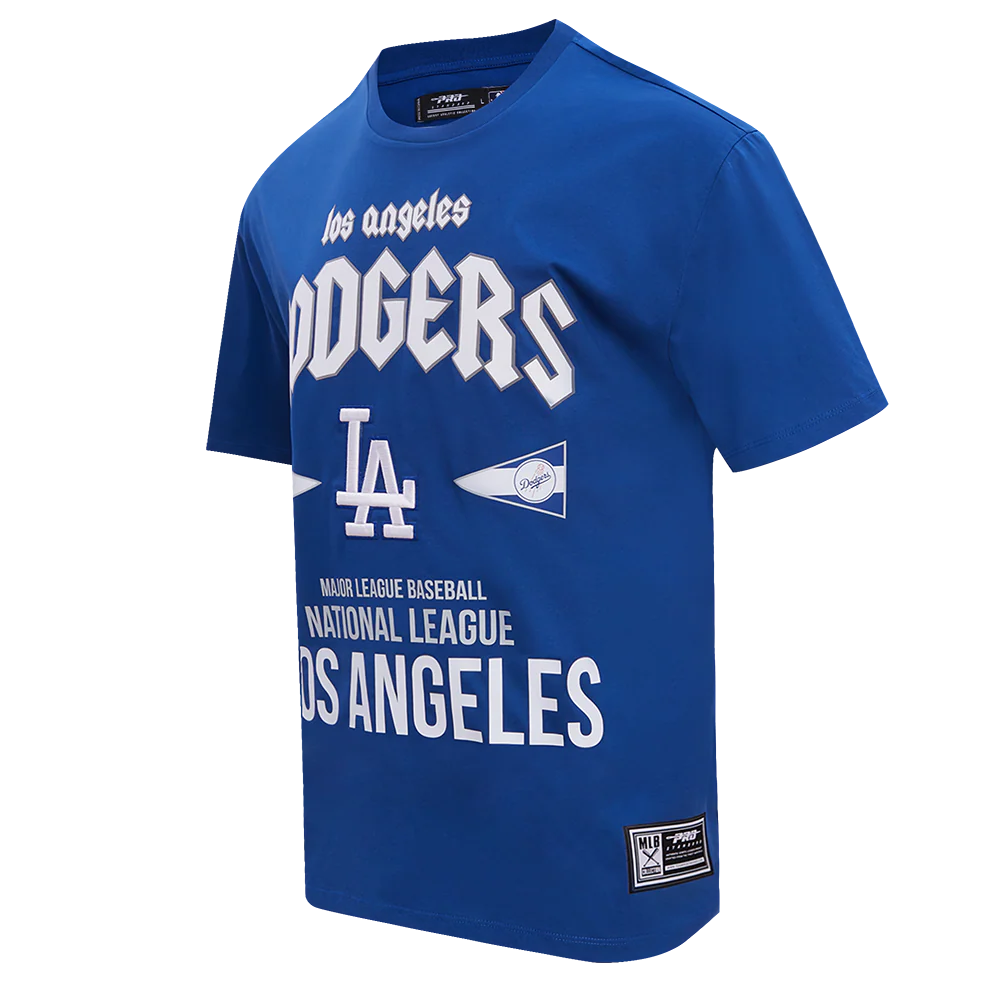MLB LOS ANGELES DODGERS CITY TOUR COTTON JERSEY MEN'S DROP SHOULDER TEE