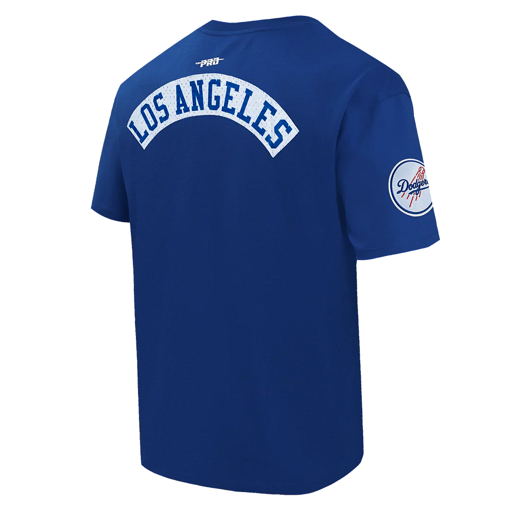 MLB LOS ANGELES DODGERS MADE TO PLAY COTTON JERSEY MEN'S DROP SHOULDER TEE