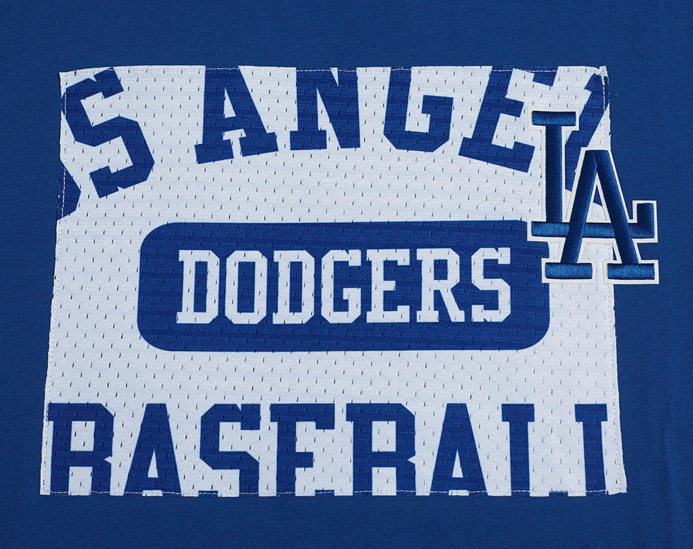 MLB LOS ANGELES DODGERS MADE TO PLAY COTTON JERSEY MEN'S DROP SHOULDER TEE