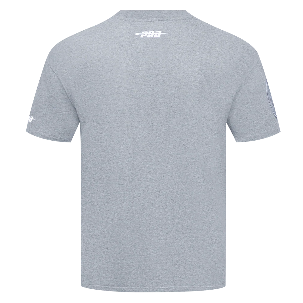 MLB LOS ANGELES DODGERS REVERSE FRENCH TERRY MEN'S COTTON JERSEY DROP SHOULDER TOP