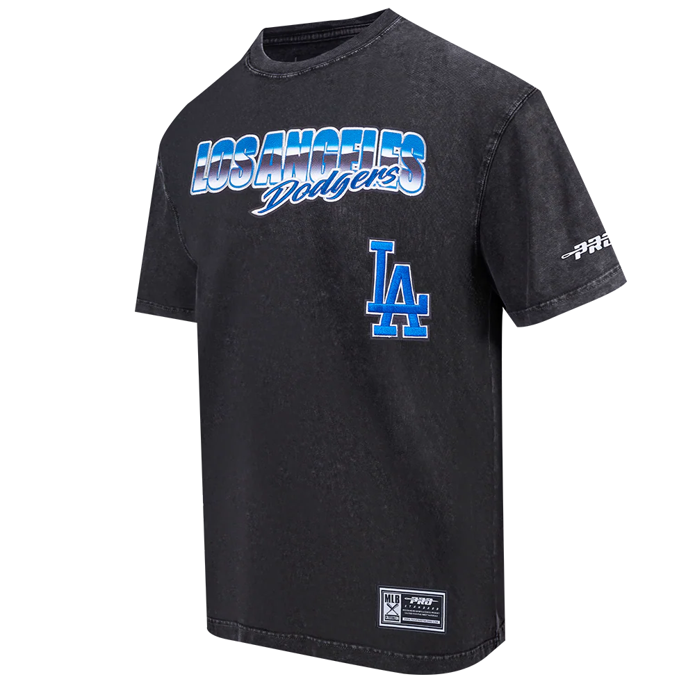MLB LOS ANGELES DODGERS CHROME MEN'S COTTON JERSEY DROP SHOULDER TOP