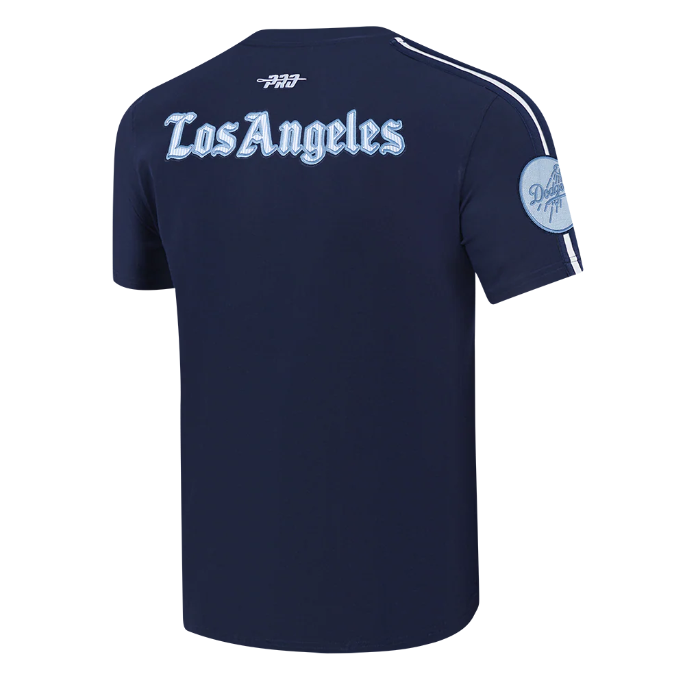 MLB LOS ANGELES DODGERS COUNTRY CLUB MEN'S SINGLE JERSEY STRIPED TOP