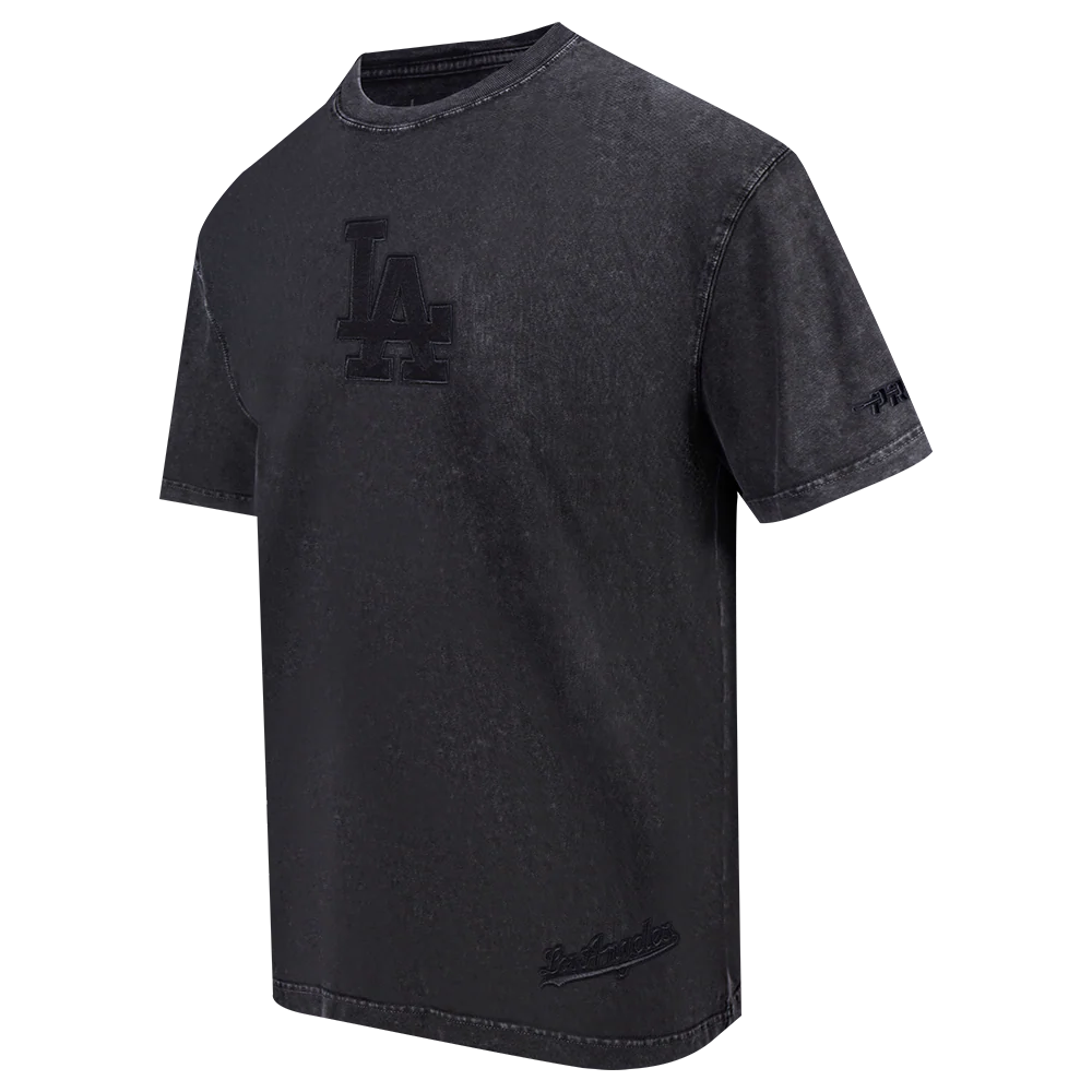 MLB LOS ANGELES DODGERS WASHED CLASSIC MEN'S ENZYME WASH DROP SHOULDER TEE