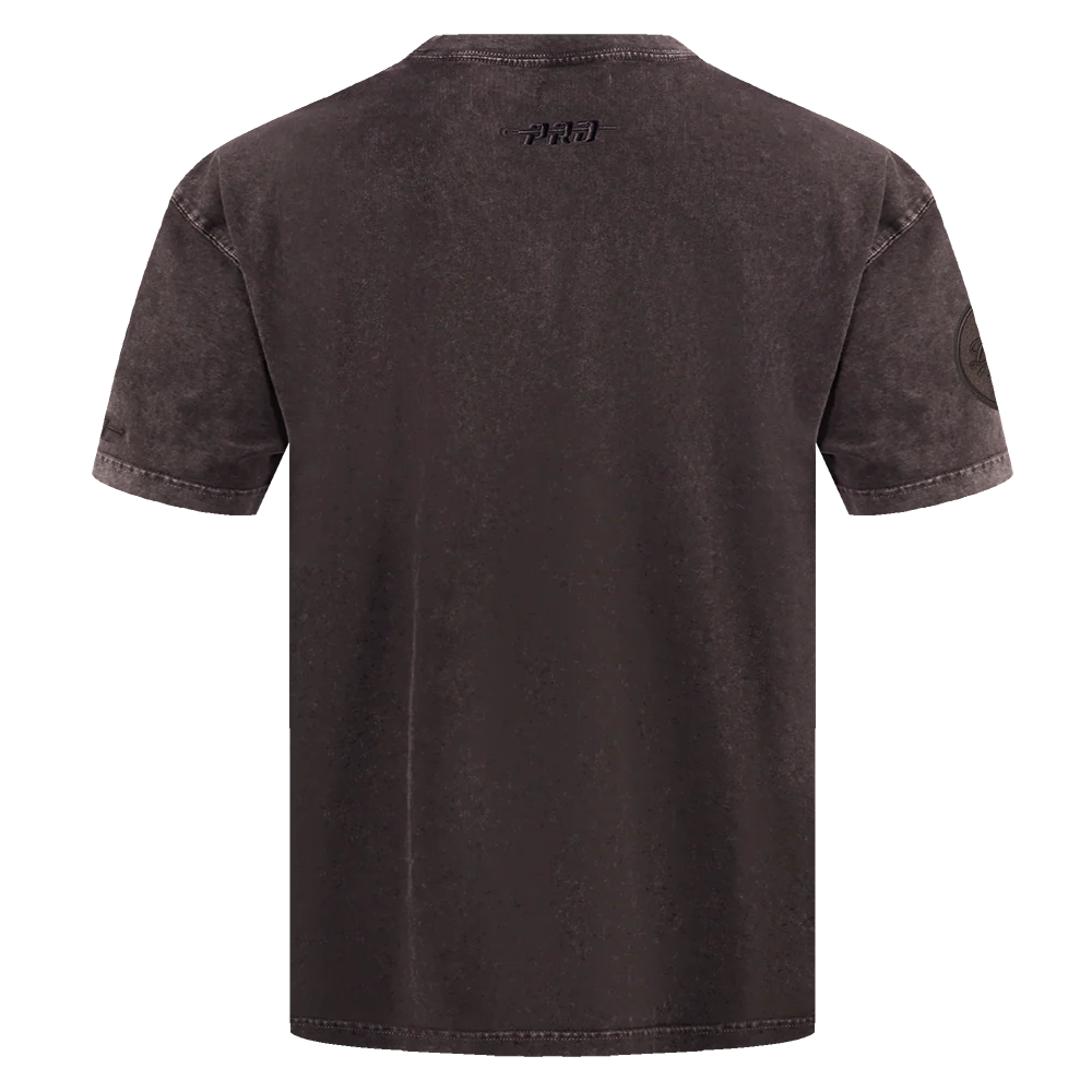 MLB LOS ANGELES DODGERS WASHED CLASSIC MEN'S ENZYME WASH DROP SHOULDER TEE
