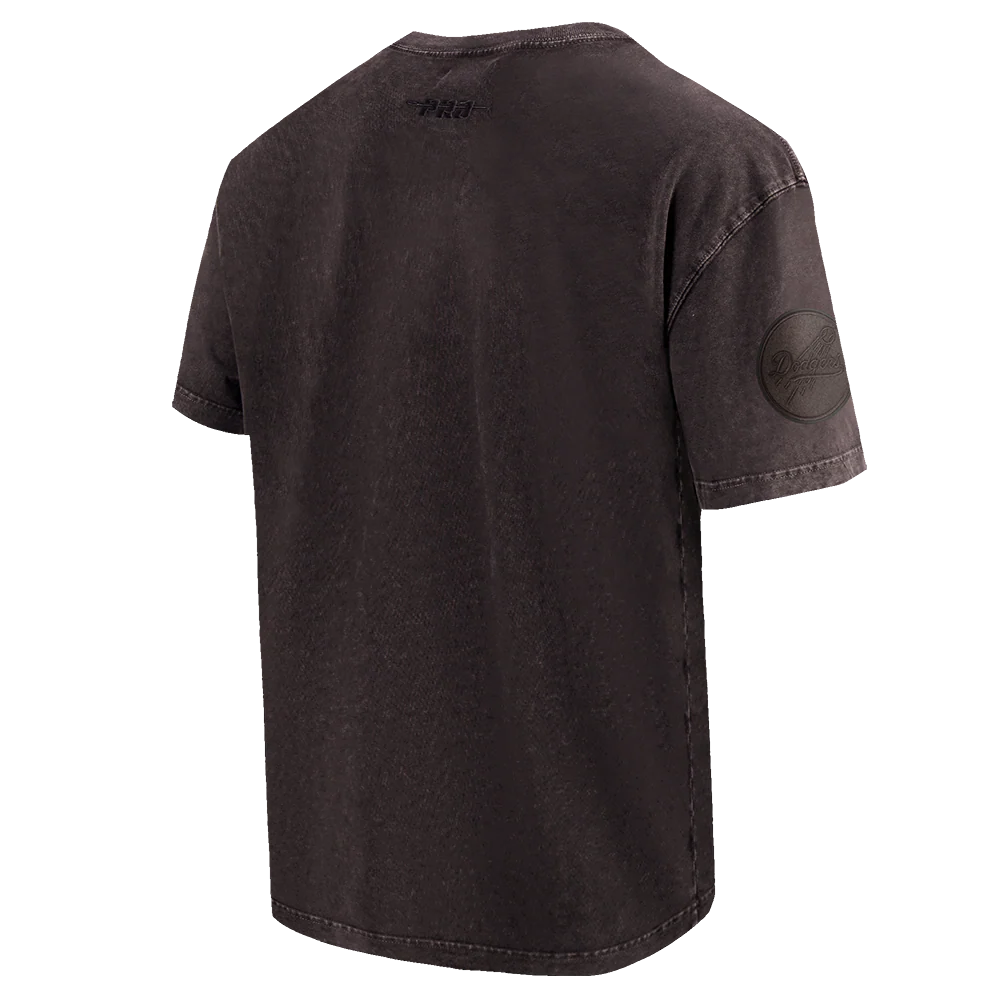 MLB LOS ANGELES DODGERS WASHED CLASSIC MEN'S ENZYME WASH DROP SHOULDER TEE