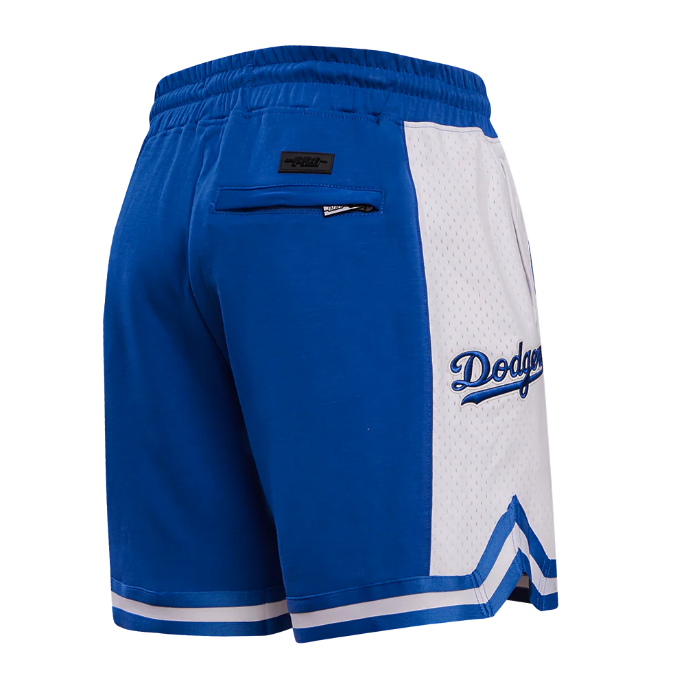 MLB LOS ANGELES DODGERS SCRIPT TAIL MEN'S DOUBLE KNIT 2.0 SHORT