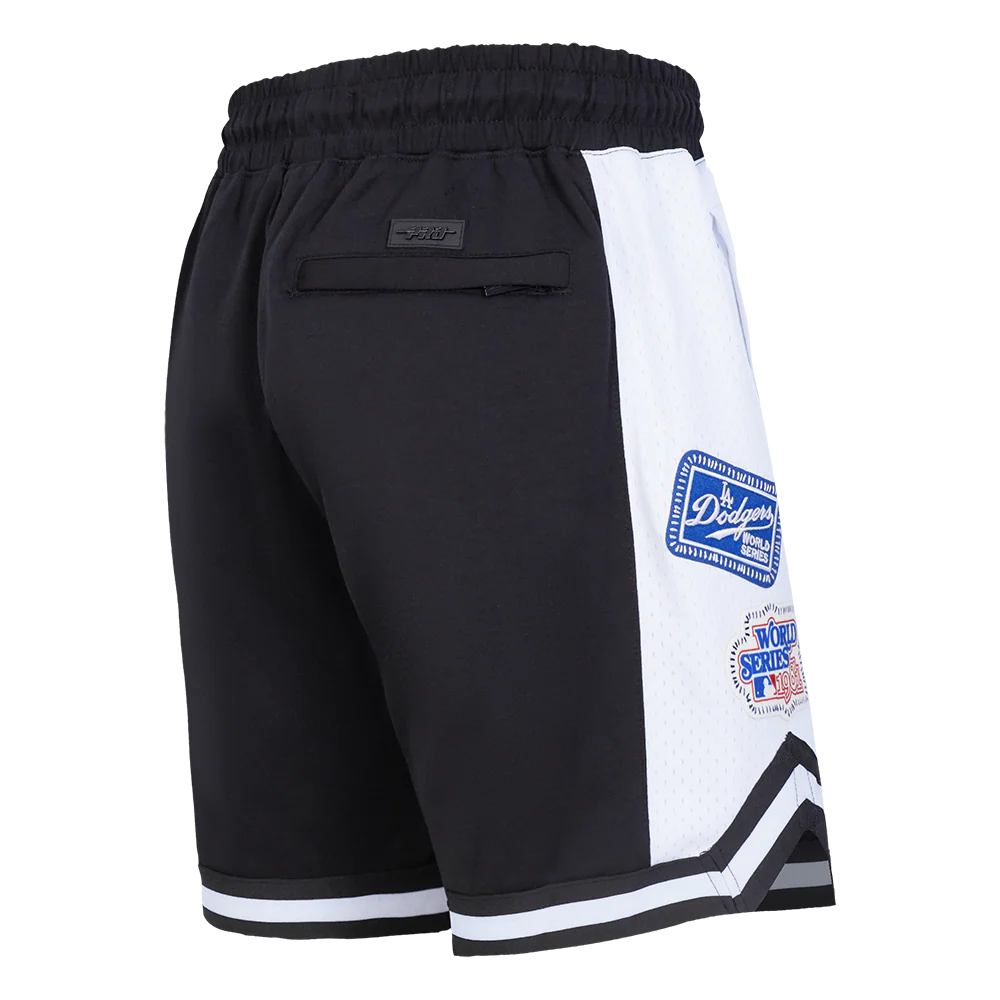 MLB LOS ANGELES DODGERS DIY PICK STITCH MEN'S DOUBLE KNIT 2.0 SHORT