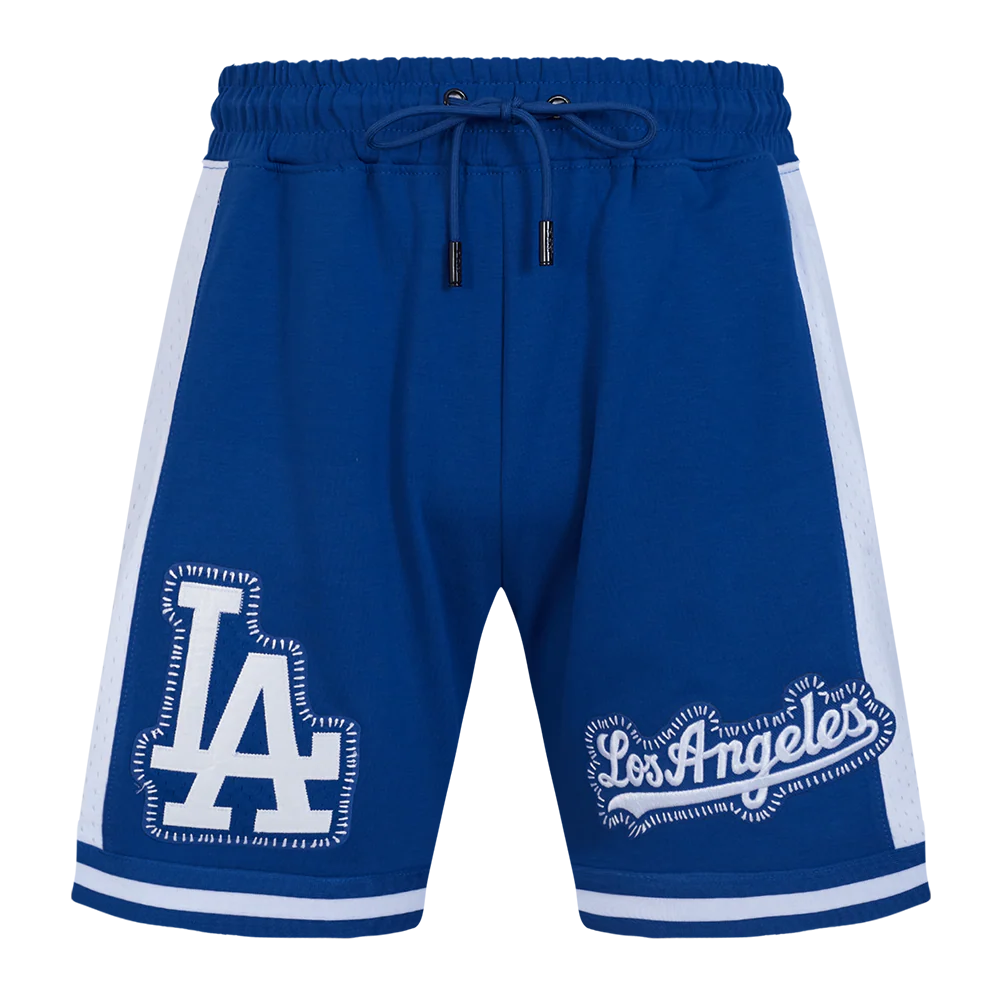 MLB LOS ANGELES DODGERS DIY PICK STITCH MEN'S DOUBLE KNIT 2.0 SHORT