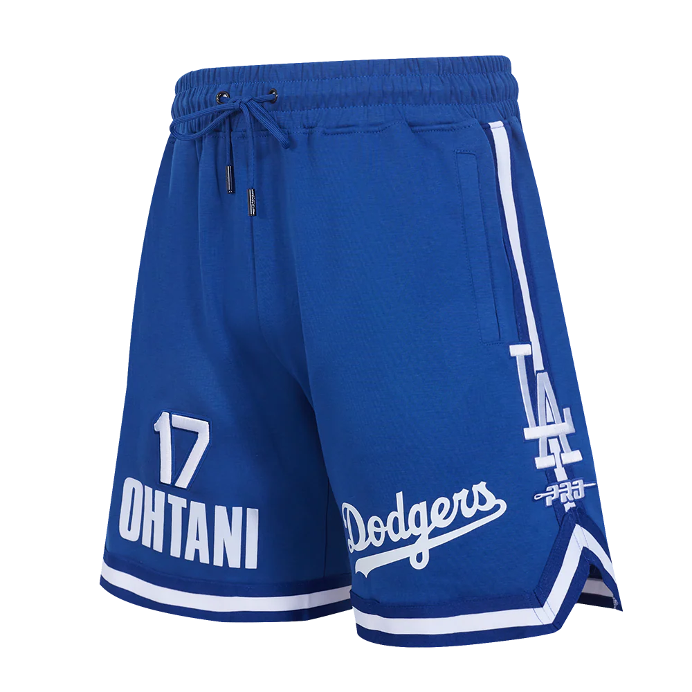 MLB LOS ANGELES DODGERS SHOHEI OHTANI #17 CLASSIC DOUBLE KNIT SHORT