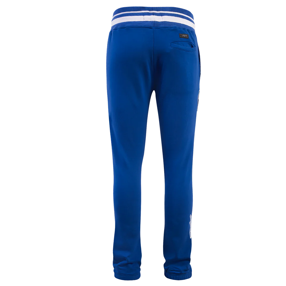 MLB LOS ANGELES DODGERS SCRIPT TAIL MEN'S RIB FLEECE SWEATPANT