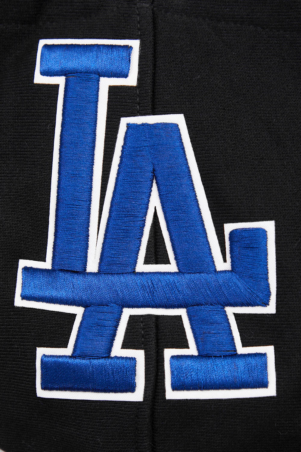 MLB LOS ANGELES DODGERS SCRIPT TAIL MEN'S RIB FLEECE PULLOVER HOODIE