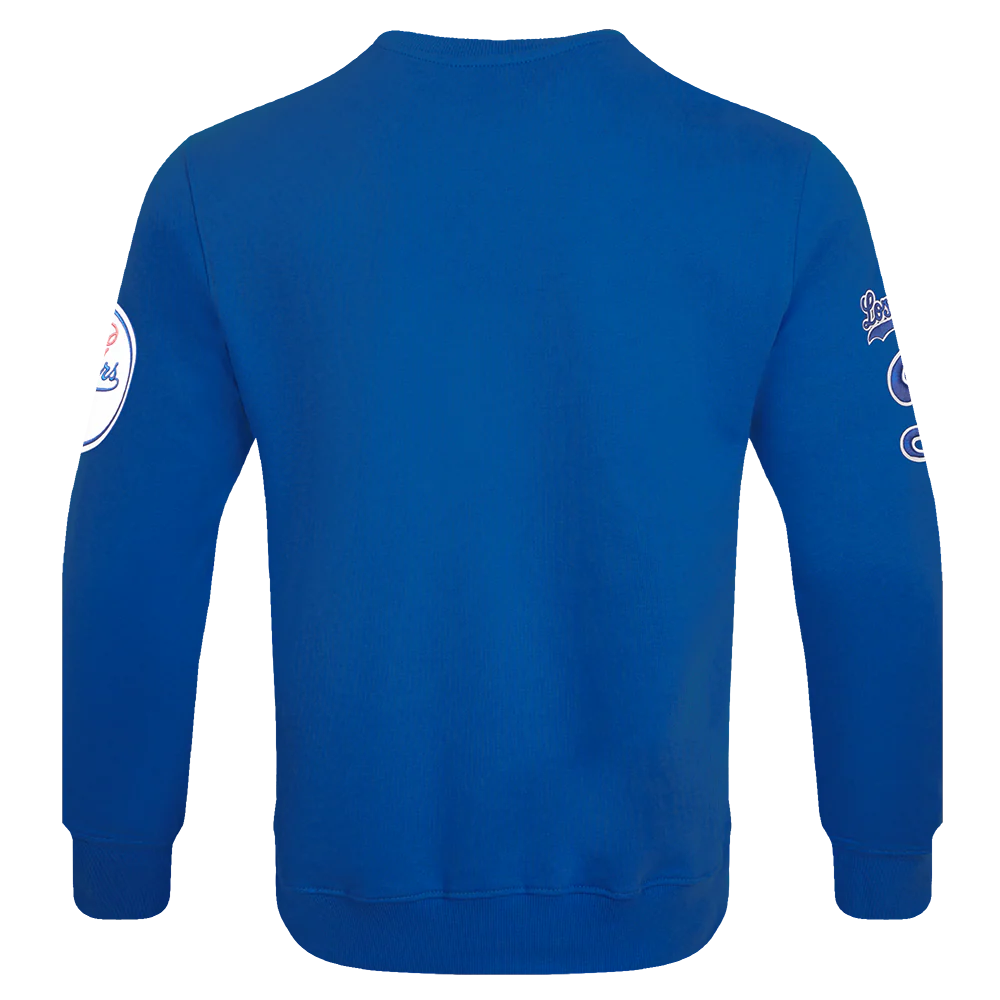 MLB LOS ANGELES DODGERS OLD ENGLISH MEN'S CREWNECK