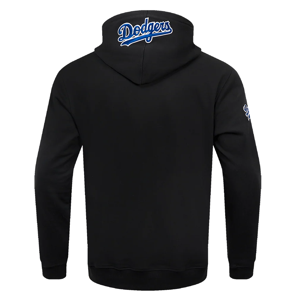 MLB LOS ANGELES DODGERS OLD ENGLISH MEN'S PULLOVER HOODIE