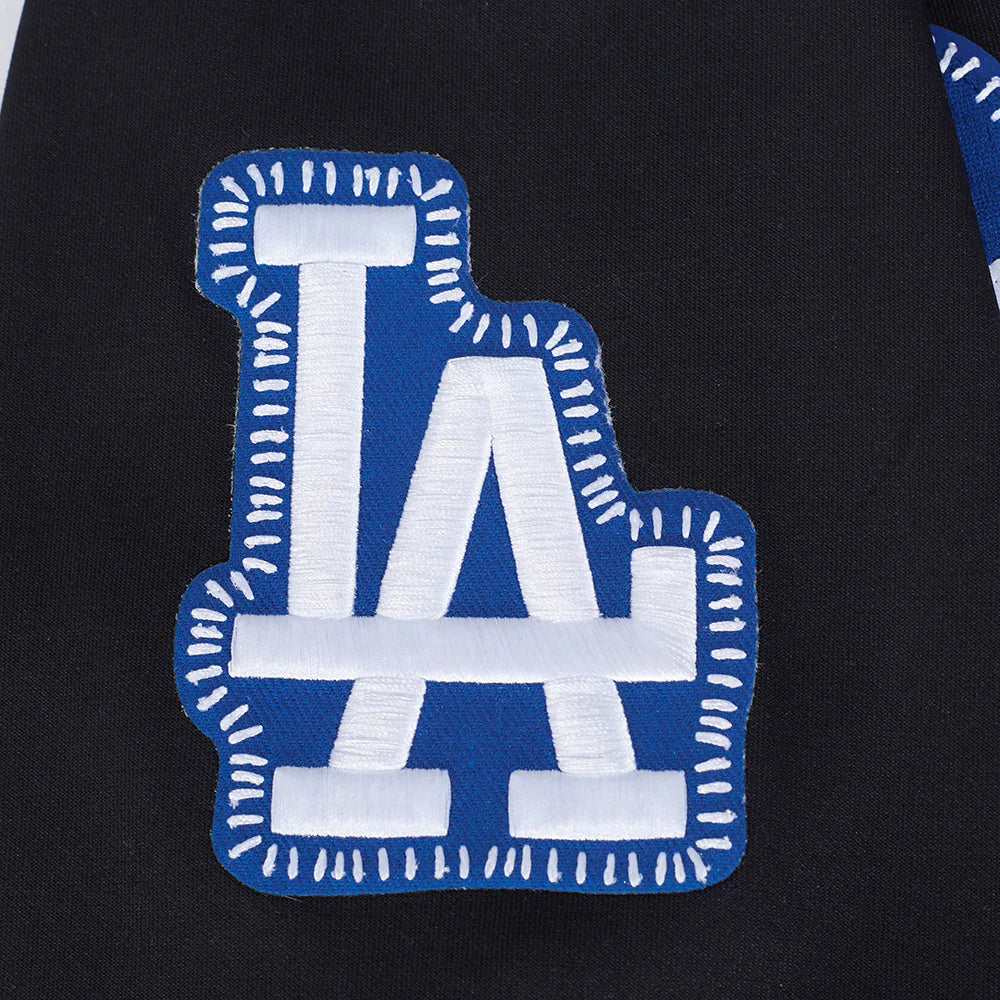 MLB LOS ANGELES DODGERS DIY PICK STITCH MEN'S DOUBLE KNIT PULLOVER HOODIE
