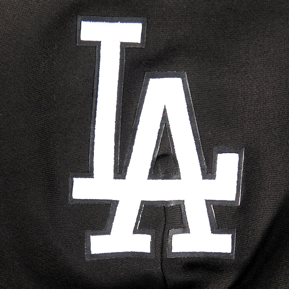 MLB LOS ANGELES DODGERS RIB CAGE MEN'S DROP SHOULDER FLEECE PULLOVER HOODIE