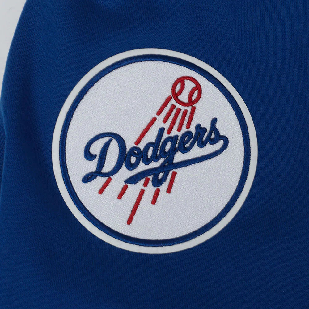 MLB LOS ANGELES DODGERS SUGAR SKULL MEN'S FLEECE PULLOVER HOODIE