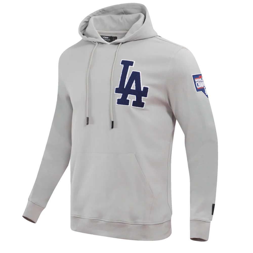 MLB LOS ANGELES DODGERS CLASSIC CHENILLE MEN'S PULLOVER HOODIE