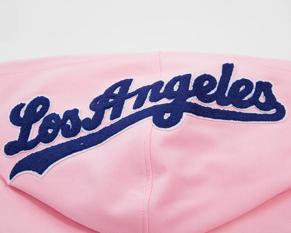 MLB LOS ANGELES DODGERS CLASSIC CHENILLE MEN'S PULLOVER HOODIE