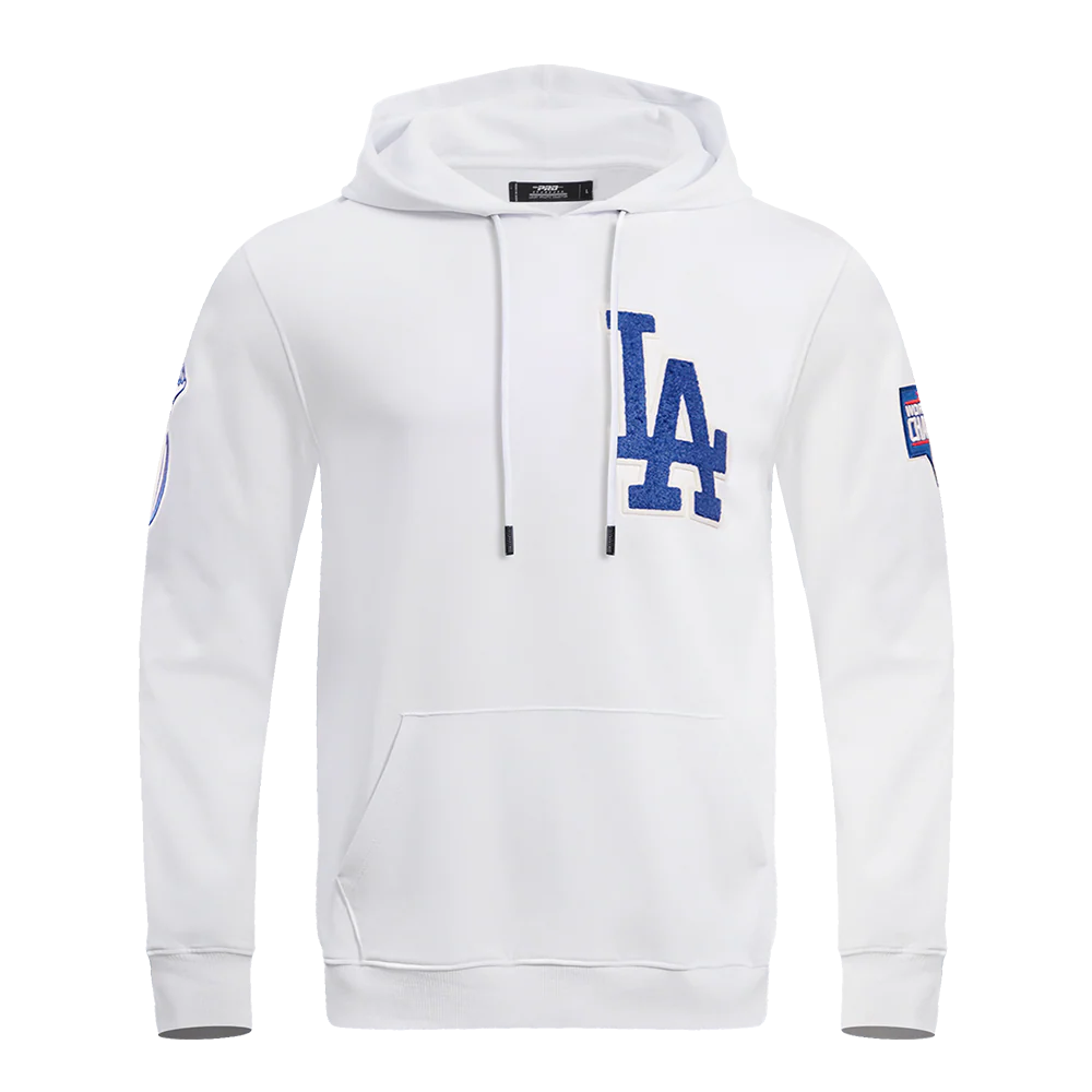 MLB LOS ANGELES DODGERS CLASSIC CHENILLE MEN'S PULLOVER HOODIE