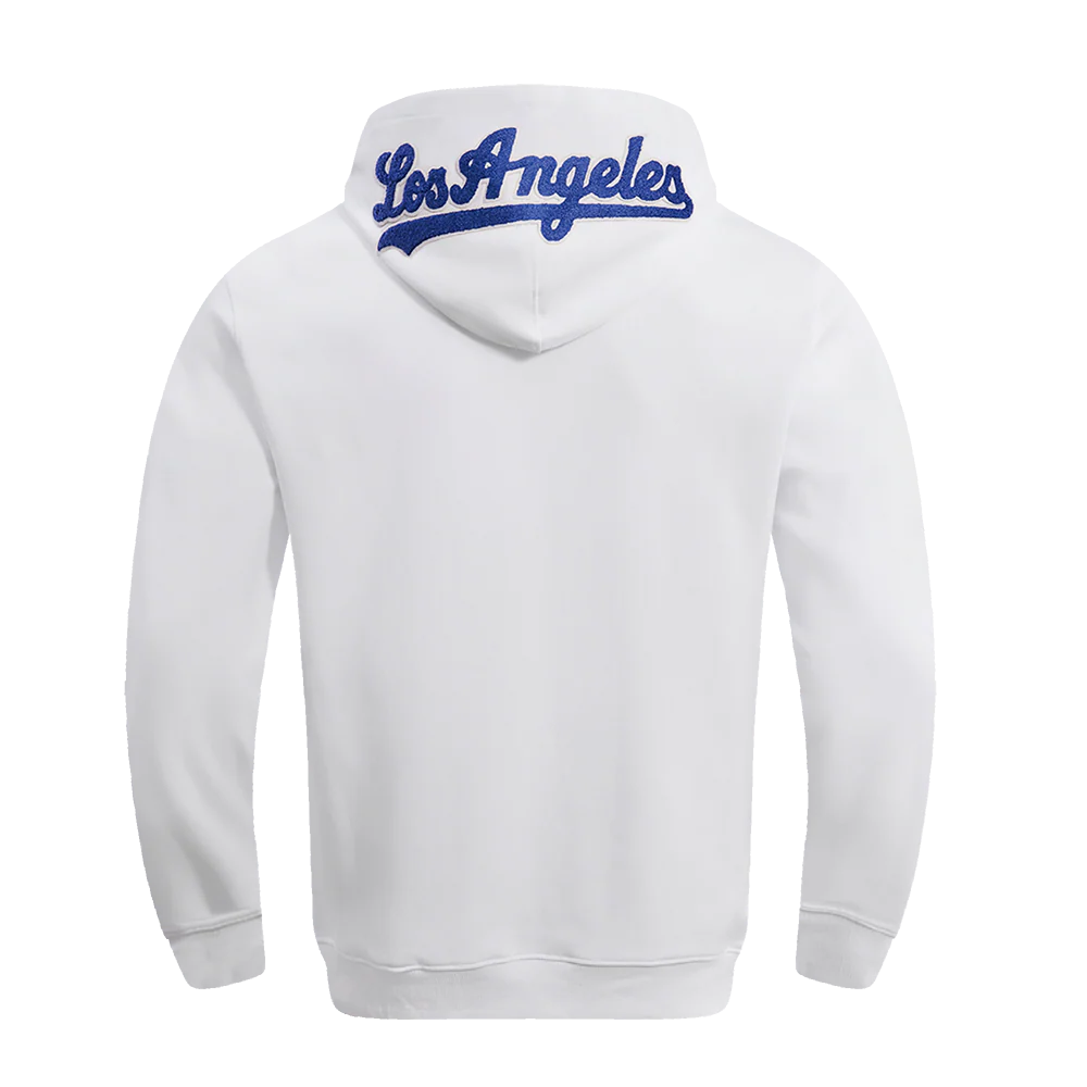 MLB LOS ANGELES DODGERS CLASSIC CHENILLE MEN'S PULLOVER HOODIE
