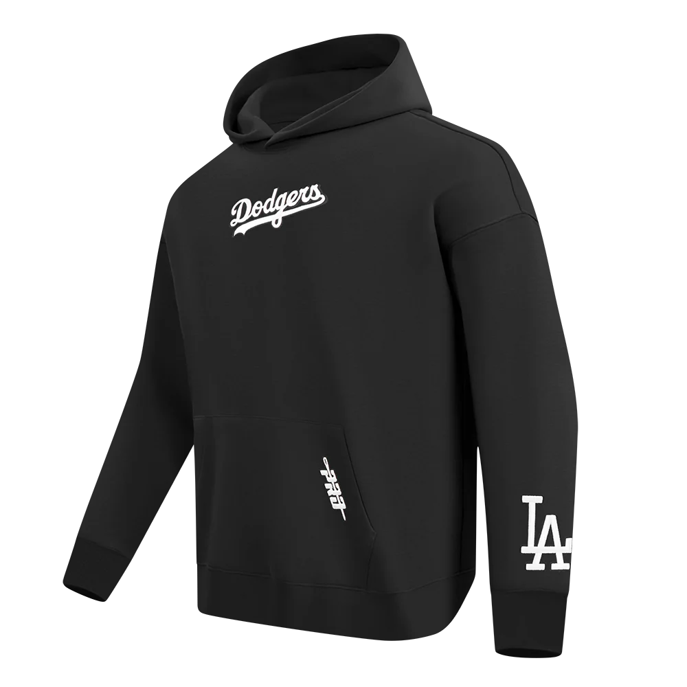 MLB LOS ANGELES DODGERS WINGSPAN MEN'S DROP SHOULDER FLC PO HOODIE V
