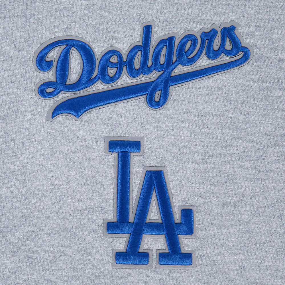 MLB LOS ANGELES DODGERS WINGSPAN MEN'S DROP SHOULDER FLC PO HOODIE V2