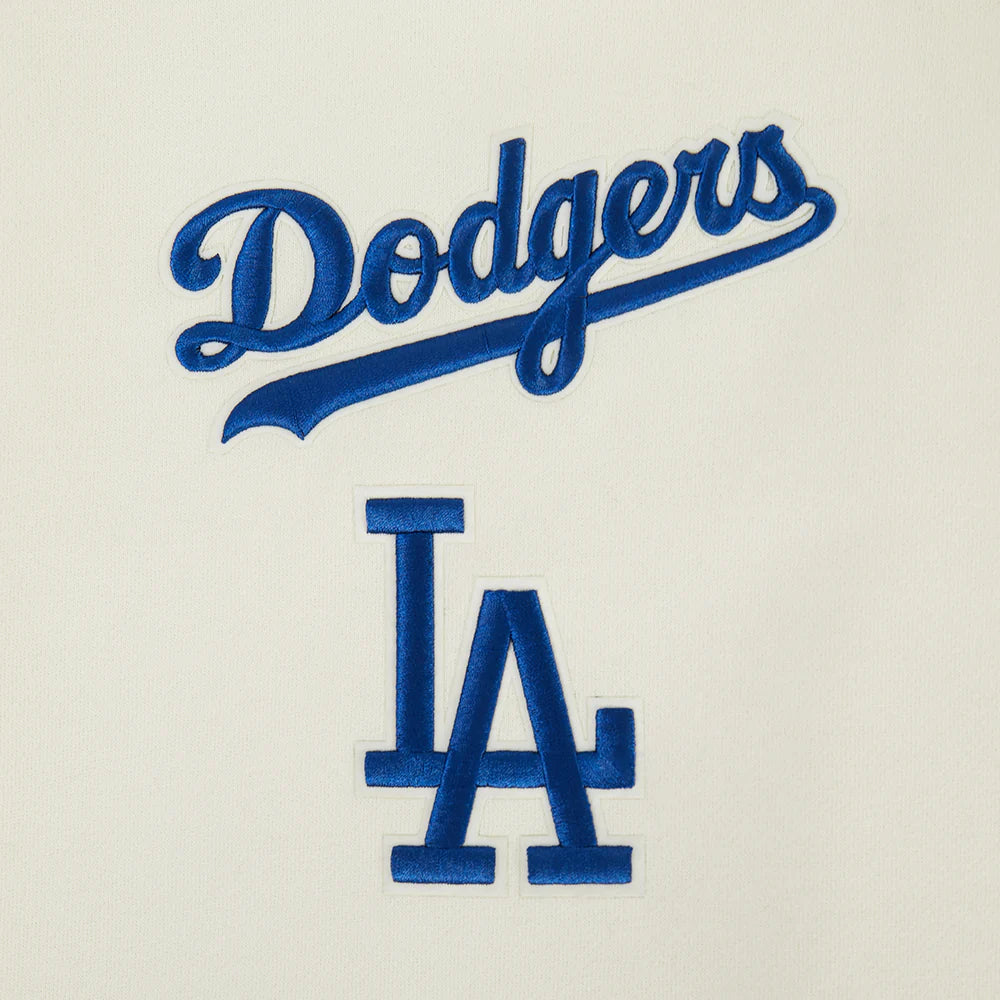 MLB LOS ANGELES DODGERS WINGSPAN MEN'S DROP SHOULDER FLC PO HOODIE V