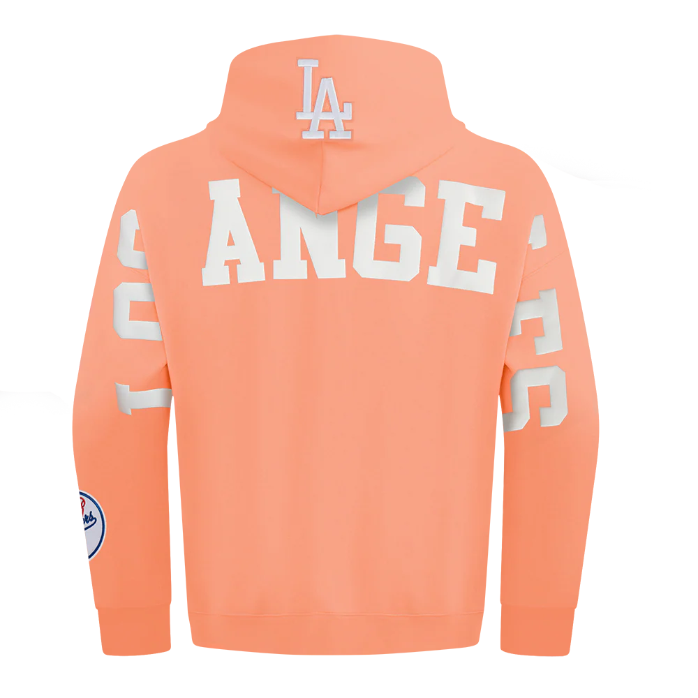 MLB LOS ANGELES DODGERS WINGSPAN MEN'S DROP SHOULDER FLC PO HOODIE V2