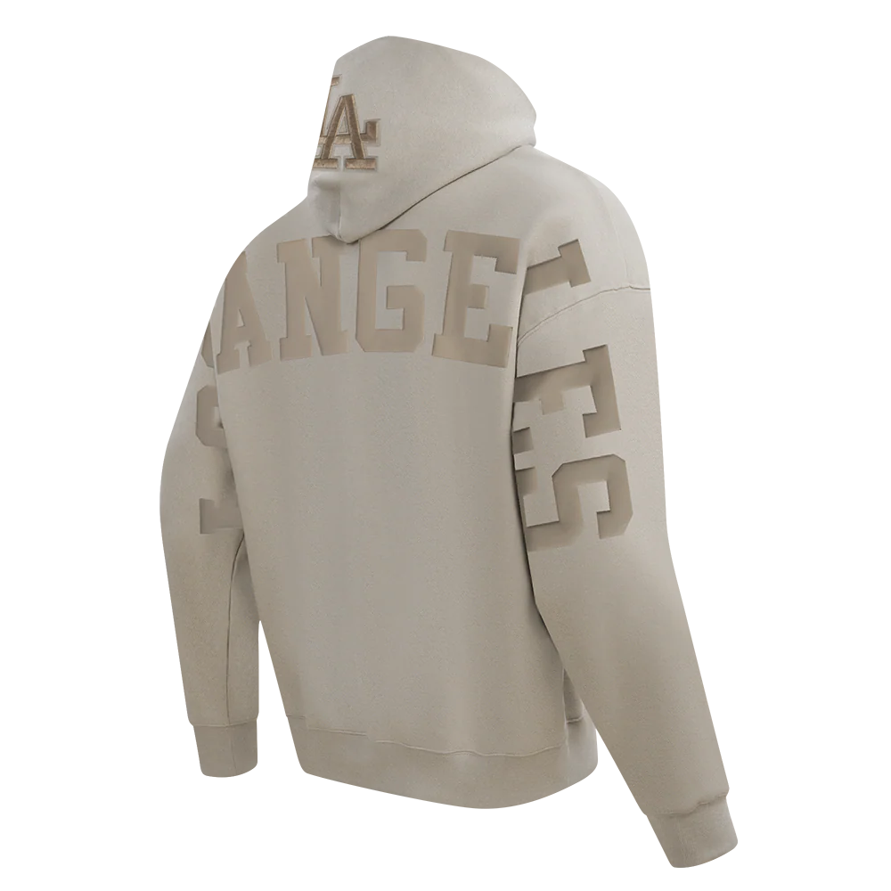 MLB LOS ANGELES DODGERS WINGSPAN MEN'S DROP SHOULDER FLC PO HOODIE V2